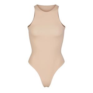 NWOT FITS EVERYBODY HIGH NECK BODYSUIT IN MICA